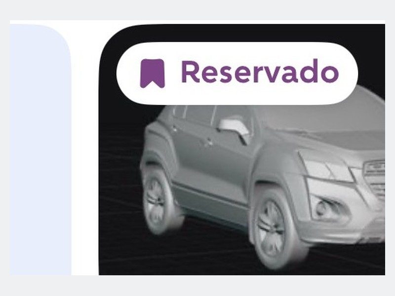 Miniatura 3D Chevrolet Tracker impreso en 3D