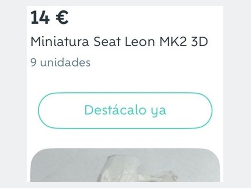 Miniatura 3D Kymco AK 550 impreso en 3D